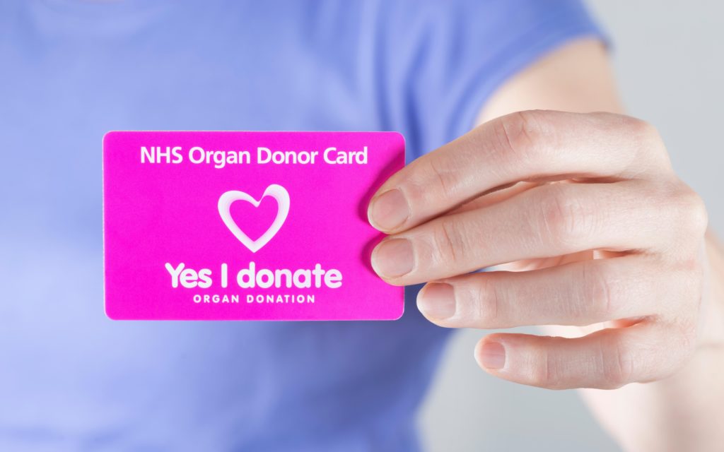 Organ donation in UK