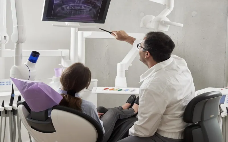 Dental CBCT 3D scanner at modern dental diagnostic center