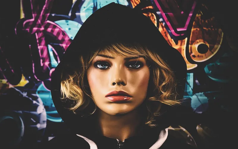 Artificial cervical disc prosthesis showing articulating surfaces